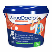 AquaDoctor C-60Т, 1кг, быстрорастворимый хлор в таблетках по 20г (аналог СТХ-250, Хлоритекс)
