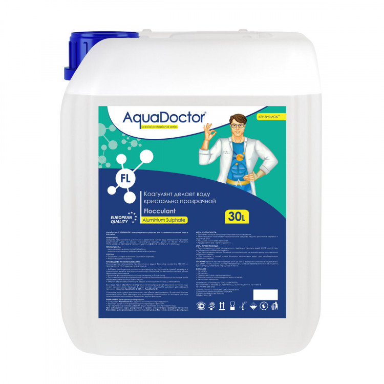  Флокулянт жидкий AquaDoctor FL, 30 л.