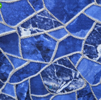 Пленка ПВХ для облицовки чаши бассейна ПВХ D line Marble 1,5мм (синий мрамор) шир.1,8м, длина рулона 25м, за м кв