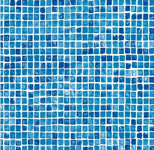 Пленка ПВХ для облицовки чаши бассейна ПВХ  толщ. 1,5мм, шир. 2,0м, Mosaic 12.5мп (25м кв) или 25мп (50м кв), за м кв
