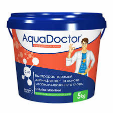 AquaDoctor C-60, 1кг, быстрорастворимый хлор в гранулах (аналог СТХ-250, Хлоритекс)